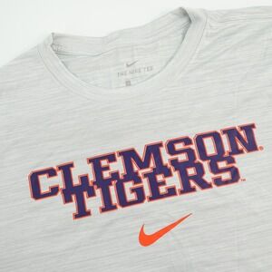 Nike Clemson Tigers Dri Fit Perfromance Tee Tshirt Mens Large - Fits Slim